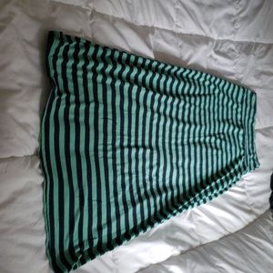 Striped skirt